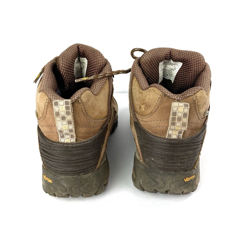 MERRELL Womens Siren Waterproof Mid Hiking Boot Leather Suede Brown 7.5 - Picture 7 of 7